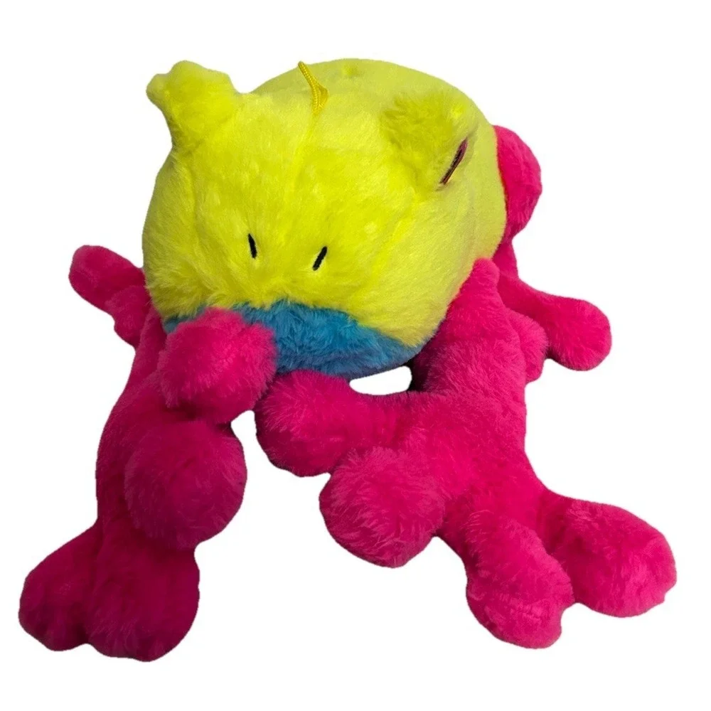 Multipet International Jumbo Bright Colored Frog Dog Toy X-Large PB-5